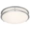 Access Lighting Solero II, LED Flush Mount, Brushed Steel Finish, Acrylic Lens Acrylic 20502LEDD-BS/ACR - alternate 1